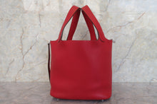 画像をギャラリービューアに読み込む, HERMES/エルメス ピコタンロックMM トリヨンクレマンス ルージュガランス A刻印 ハンドバッグ 700110126