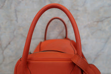 Load image into Gallery viewer, HERMES LINDY 30 Evercolor leather Orange □Q Engraving Shoulder bag 700040008
