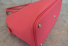 Load image into Gallery viewer, HERMES/BOLIDE 27 Epsom leather  Rose azalee T Engraving Shoulder bag 700050084