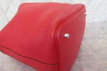 画像をギャラリービューアに読み込む, HERMES/エルメス ピコタンロックMM トリヨンクレマンス ルージュガランス A刻印 ハンドバッグ 700110126