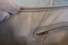 Load image into Gallery viewer, HERMES GARDEN PARTY PM Negonda leather Pearl gray □Q Engraving Tote bag 800090115