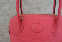 Load image into Gallery viewer, HERMES/BOLIDE 27 Epsom leather  Rose azalee T Engraving Shoulder bag 700050084