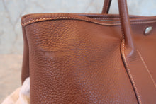 将图片加载到图库查看器,HERMES GARDEN PARTY PM Negonda leather Brown Tote bag 700120168