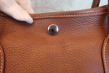 将图片加载到图库查看器,HERMES GARDEN PARTY PM Negonda leather Brown Tote bag 700120168