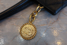 画像をギャラリービューアに読み込む, CHANEL/シャネル 復刻トート トートバッグ キャビアスキン ブラック/ゴールド金具 700110117