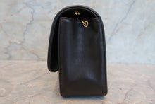 Load image into Gallery viewer, CHANEL  Diana matelasse chain shoulder bag Lambskin Black/Gold hadware Shoulder bag 700100010
