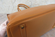 將圖片載入圖庫檢視器 HERMES/エルメス バーキン35 ボックスカーフ ナチュラル □F刻印 ハンドバッグ 600120231