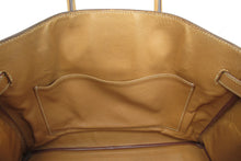 將圖片載入圖庫檢視器 HERMES/エルメス バーキン35 ボックスカーフ ナチュラル □F刻印 ハンドバッグ 600120231