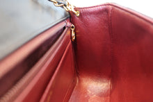 Load image into Gallery viewer, CHANEL  Diana matelasse chain shoulder bag Lambskin Black/Gold hadware Shoulder bag 700100010