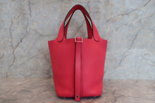 Load image into Gallery viewer, HERMES PICOTIN LOCK PM Clemence leather Rose extreme D Engraving Hand bag 700050260