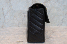 Load image into Gallery viewer, CHANEL  V-Stitch chain shoulder bag Lambskin Black/Gold hadware Shoulder bag 700100063