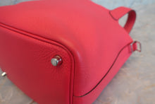 Load image into Gallery viewer, HERMES PICOTIN LOCK PM Clemence leather Rose extreme D Engraving Hand bag 700050260