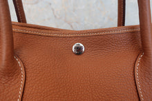 画像をギャラリービューアに読み込む, HERMES/エルメス ガーデンパーティPM ネゴンダ ゴールド □N刻印 トートバッグ 800060165