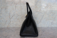 Load image into Gallery viewer, HERMES BIRKIN 35 Ardennes leather Black □H Engraving Hand bag 700110104