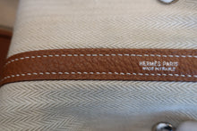 画像をギャラリービューアに読み込む, HERMES/エルメス ガーデンパーティPM ネゴンダ ゴールド □N刻印 トートバッグ 800060165