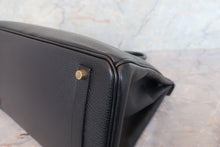 Load image into Gallery viewer, HERMES BIRKIN 35 Ardennes leather Black □H Engraving Hand bag 700110104