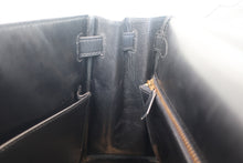 画像をギャラリービューアに読み込む, HERMES/エルメス ケリー28 ボックスカーフ ブラック 〇R刻印 ハンドバッグ 800020056