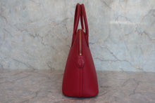 将图片加载到图库查看器,HERMES/BOLIDE 31 Clemence leather Rouge garance □H刻印 Shoulder bag 800060144