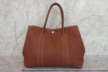 Load image into Gallery viewer, HERMES GARDEN PARTY PM Negonda leather Brown □K Engraving Tote bag 700110133
