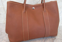 Load image into Gallery viewer, HERMES GARDEN PARTY PM Negonda leather Brown □K Engraving Tote bag 700110133