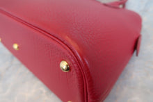 将图片加载到图库查看器,HERMES/BOLIDE 31 Clemence leather Rouge garance □H刻印 Shoulder bag 800060144