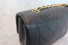 画像をギャラリービューアに読み込む, CHANEL/シャネル ダイアナマトラッセチェーンショルダーバッグ ラムスキン ブラック/ゴールド金具 ショルダーバッグ 800020053