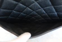 画像をギャラリービューアに読み込む, CHANEL/シャネル 復刻トート キャビアスキン ブラック/シルバー金具 トートバッグ 800090108