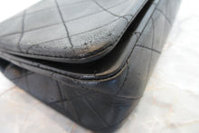 Load image into Gallery viewer, CHANEL Mini matelasse chain shoulder bag Lambskin Black/Gold hadware Shoulder bag 600120026