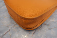 将图片加载到图库查看器,HERMES EVELYNE TPM Clemence leather Orange C刻印 Shoulder bag 700090048