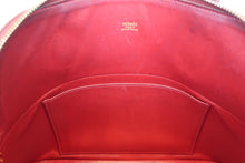 将图片加载到图库查看器,HERMES/BOLIDE 31 Clemence leather Rouge garance □H刻印 Shoulder bag 800060144