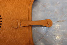 Load image into Gallery viewer, HERMES  EVELYNE TPM Clemence leather Orange C Engraving Shoulder bag 700090048