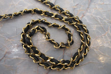 Load image into Gallery viewer, CHANEL Mini matelasse chain shoulder bag Lambskin Black/Gold hadware Shoulder bag 600120026