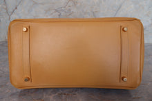 Load image into Gallery viewer, HERMES BIRKIN 35 Graine Couchevel leather Jaune □D Engraving Hand bag 700030253