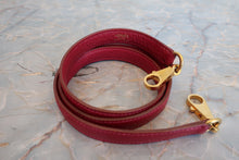 将图片加载到图库查看器,HERMES/BOLIDE 31 Clemence leather Rouge garance □H刻印 Shoulder bag 800060144