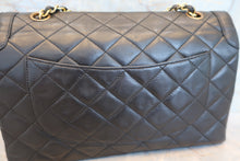 Load image into Gallery viewer, CHANEL Paris Limited Matelasse double flap chain shoulder bag Lambskin Black/Gold hadware Shoulder bag 700100075