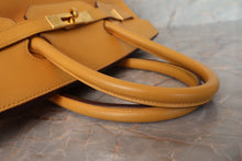Load image into Gallery viewer, HERMES BIRKIN 35 Graine Couchevel leather Jaune □D Engraving Hand bag 700030253