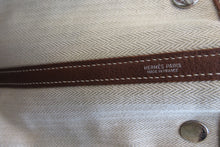 Load image into Gallery viewer, HERMES GARDEN PARTY PM Negonda leather Brown □K Engraving Tote bag 700110133