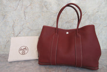 Load image into Gallery viewer, HERMES GARDEN PARTY PM Negonda leather Rouge H □P Engraving Tote bag 700110130