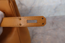 Load image into Gallery viewer, HERMES BIRKIN 35 Graine Couchevel leather Jaune □D Engraving Hand bag 700030253