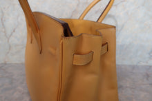 Load image into Gallery viewer, HERMES BIRKIN 35 Graine Couchevel leather Jaune □D Engraving Hand bag 700030253