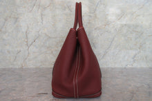 Load image into Gallery viewer, HERMES GARDEN PARTY PM Negonda leather Rouge H □P Engraving Tote bag 700110130