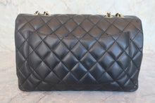 画像をギャラリービューアに読み込む, CHANEL/シャネル 中マトラッセシングルフラップチェーンショルダーバッグ ラムスキン ブラック/ゴールド金具 ショルダーバッグ 800020017