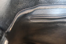 Load image into Gallery viewer, CHANEL Medallion Tote Caviar skin Black/Silver hadware Tote bag 700060203