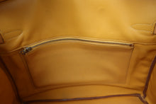 Load image into Gallery viewer, HERMES BIRKIN 35 Graine Couchevel leather Jaune □D Engraving Hand bag 700030253