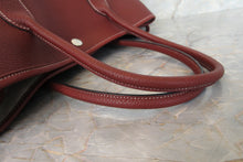 Load image into Gallery viewer, HERMES GARDEN PARTY PM Negonda leather Rouge H □P Engraving Tote bag 700110130