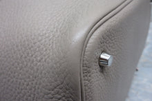 Load image into Gallery viewer, HERMES PICOTIN LOCK MM Clemence leather Gris tourterelle □N Engraving Hand bag 700090041