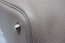 Load image into Gallery viewer, HERMES PICOTIN LOCK MM Clemence leather Gris tourterelle □N Engraving Hand bag 700090041