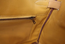 Load image into Gallery viewer, HERMES BIRKIN 35 Graine Couchevel leather Jaune □D Engraving Hand bag 700030253