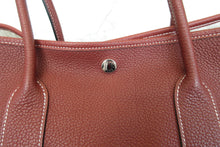 Load image into Gallery viewer, HERMES GARDEN PARTY PM Negonda leather Rouge H □P Engraving Tote bag 700110130