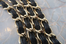 画像をギャラリービューアに読み込む, CHANEL/シャネル 中マトラッセシングルフラップチェーンショルダーバッグ ラムスキン ブラック/ゴールド金具 ショルダーバッグ 800020017